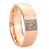 8mm-Dome-Rose-Gold-Tungsten-Floral-Initial-Letter-O,-Monogram-Ring
