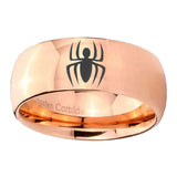 8mm-Spiderman-Dome-Rose-Gold-Tungsten-Carbide-Anniversary-Ring