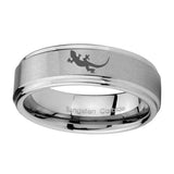8mm-Lizard-Step-Edges-Brushed-Tungsten-Carbide-Anniversary-Ring