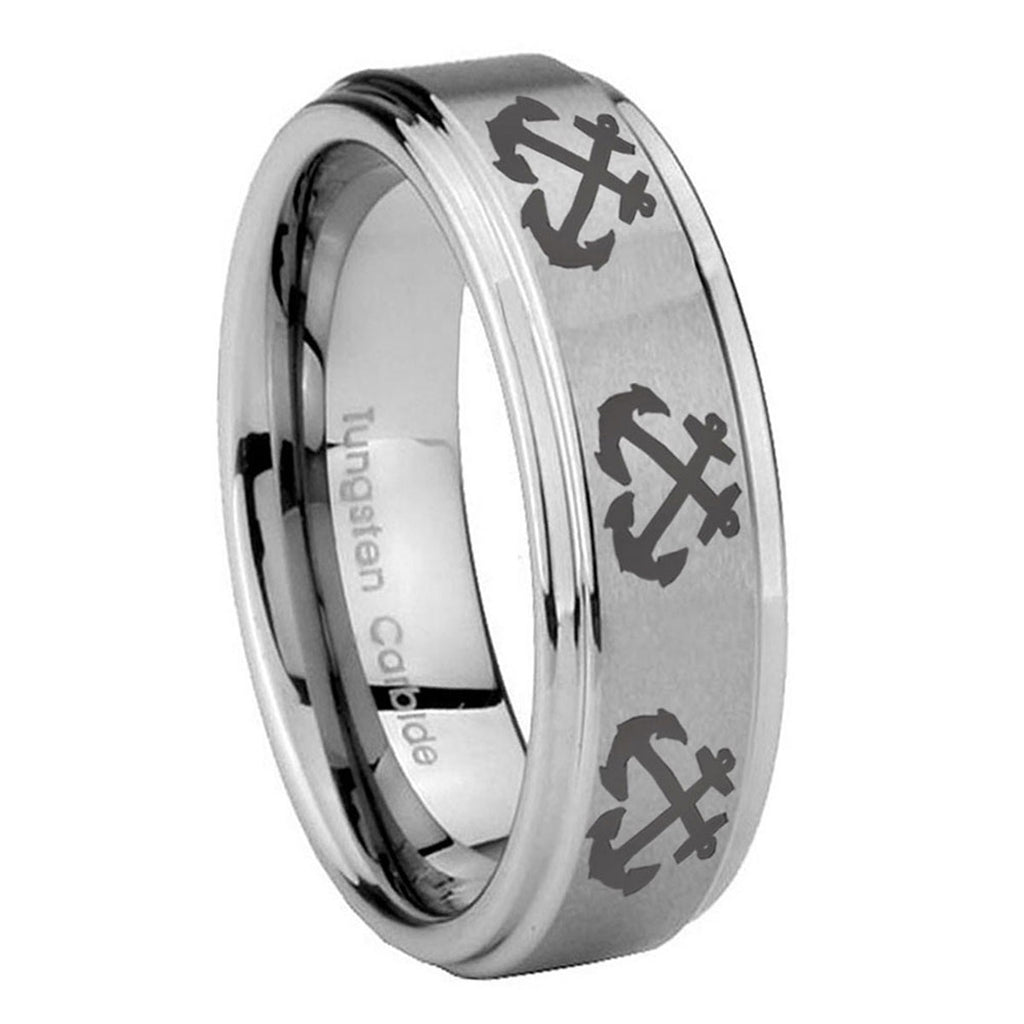 Aries Zodiac Tungsten Carbide Mens Set Ring