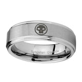 10mm-Skull-Step-Edges-Brushed-Tungsten-Carbide-Mens-Wedding-Ring