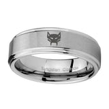 10mm-Maximal-Step-Edges-Brushed-Tungsten-Carbide-Men's-Promise-Rings