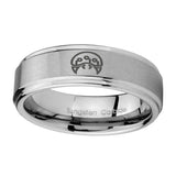 10mm-Metroid-Step-Edges-Brushed-Tungsten-Carbide-Mens-Engagement-Ring