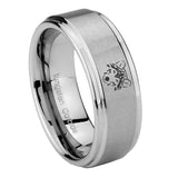 8mm-Wolf-Step-Edges-Brushed-Tungsten-Carbide-Mens-Wedding-Band