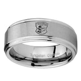 8mm-Clone-Trooper-Step-Edges-Brushed-Tungsten-Carbide-Mens-Ring