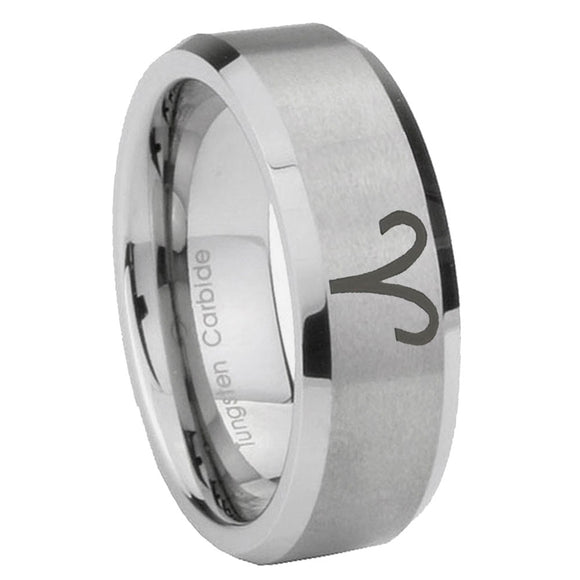 10mm-Aries-Zodiac-Beveled-Edges-Matte-Grey-Tungsten-Carbide-Mens-Engagement-Band