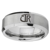 8mm-CTR-Beveled-Edges-Silver-Tungsten-Carbide-Wedding-Band-Mens