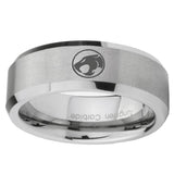 10mm-Thundercat-Beveled-Edges-Matte-Grey-Tungsten-Carbide-Anniversary-Ring