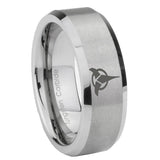 10mm-Klingon-Beveled-Edges-Matte-Grey-Tungsten-Carbide-Wedding-Band-Ring