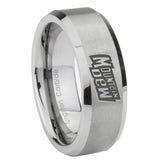 10mm-Mountain-Dew-Beveled-Edges-Matte-Grey-Tungsten-Carbide-Wedding-Band-Mens