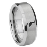 10mm-Cormorant-Beveled-Edges-Matte-Grey-Tungsten-Carbide-Mens-Ring-Engraved