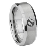 10mm-Ghostbusters-Beveled-Edges-Matte-Grey-Tungsten-Carbide-Mens-Wedding-Band