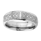 8mm-Celtic-Knot-Mirror-Dome-Tungsten-Carbide-Custom-Ring-for-Men