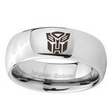 10mm-Transformers-Autobot-Mirror-Dome-Tungsten-Carbide-Rings-for-Men