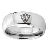 10mm-CTR-Mirror-Dome-Tungsten-Carbide-Men's-Engagement-Band