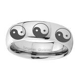 10mm-Multiple-Yin-Yang-Mirror-Dome-Tungsten-Carbide-Mens-Bands-Ring