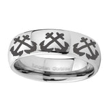 10mm-Multiple-Anchor-Mirror-Dome-Tungsten-Carbide-Mens-Engagement-Ring