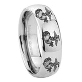 10mm-Multiple-Marine-Beveled-Edges-Brush-Black-Tungsten-Carbide-Promise-Ring