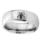10mm-Spiderman-Mirror-Dome-Tungsten-Carbide-Mens-Engagement-Band
