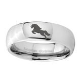 10mm-Horse-Mirror-Dome-Tungsten-Carbide-Mens-Promise-Ring