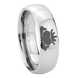 10mm-Claddagh-Design-Mirror-Dome-Tungsten-Carbide-Rings-for-Men