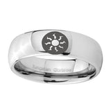 10mm-Magic-The-Gathering-Mirror-Dome-Tungsten-Carbide-Anniversary-Ring