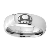 10mm-Mario-Mushroom-Mirror-Dome-Tungsten-Carbide-Custom-Ring-for-Men