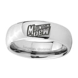 10mm-Mountain-Dew-Mirror-Dome-Tungsten-Carbide-Mens-Bands-Ring