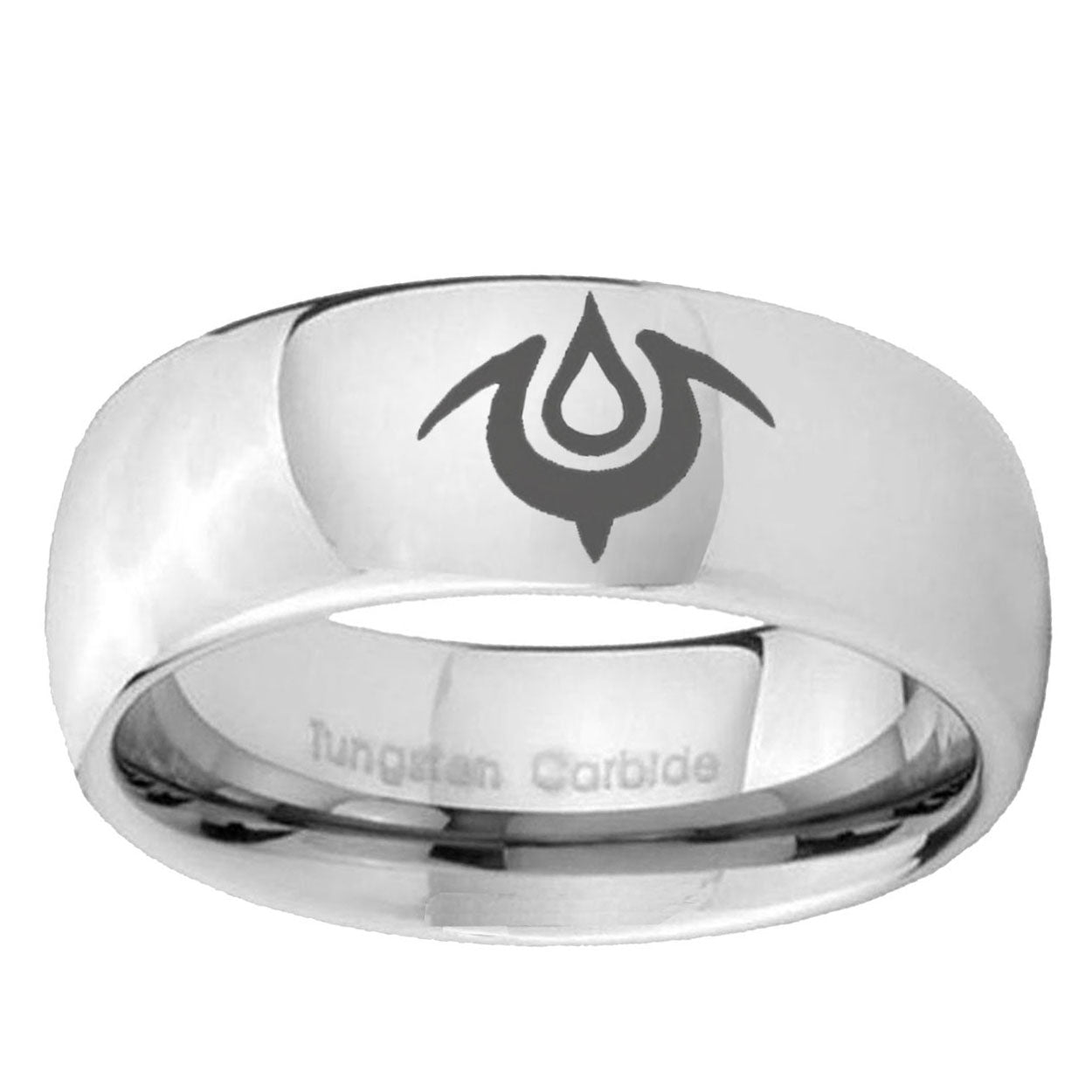 10mm Naga Mirror Dome Tungsten Ring