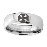 10mm-Resident-Evil-Mirror-Dome-Tungsten-Carbide-Mens-Promise-Ring
