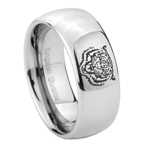 10mm-Lion-Mirror-Dome-Tungsten-Carbide-Men's-Promise-Rings