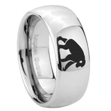 10mm-Chimpanzee-Mirror-Dome-Tungsten-Carbide-Men's-Promise-Rings