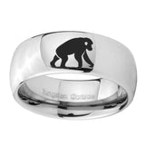 10mm-Chimpanzee-Mirror-Dome-Tungsten-Carbide-Men's-Promise-Rings