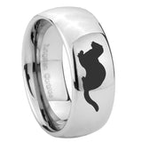 10mm-Otter-Mirror-Dome-Tungsten-Carbide-Men's-Promise-Rings