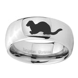 10mm-Otter-Mirror-Dome-Tungsten-Carbide-Men's-Promise-Rings
