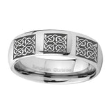 10mm-Multiple-Celtic-Mirror-Dome-Tungsten-Carbide-Rings-for-Men