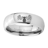 10mm-Spider-Mirror-Dome-Tungsten-Carbide-Mens-Ring-Personalized