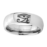 10mm-Seeing-Eye-Mirror-Dome-Tungsten-Carbide-Custom-Mens-Ring