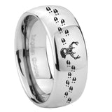 10mm-Deer-Antler-Mirror-Dome-Tungsten-Carbide-Men's-Promise-Rings