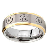 10mm-Atheist-Design-Step-Edges-Gold-2-Tone-Tungsten-Promise-Ring