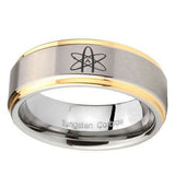 8mm-American-Atheist-Step-Edges-Gold-2-Tone-Tungsten-Carbide-Engagement-Ring