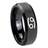 10mm-Cancer-Horoscope-Beveled-Edges-Black-Tungsten-Carbide-Mens-Ring