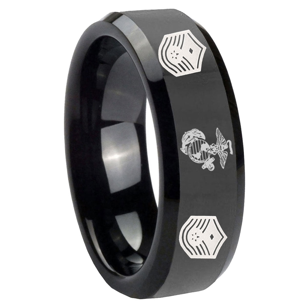 Sagittarius Zodiac Tungsten Carbide Couple Wedding Rings
