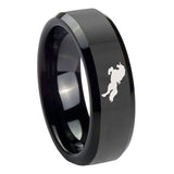 10mm-Horse-Beveled-Edges-Black-Tungsten-Carbide-Promise-Ring