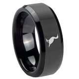 10mm-Cormorant-Beveled-Edges-Black-Tungsten-Carbide-Men's-Wedding-Band
