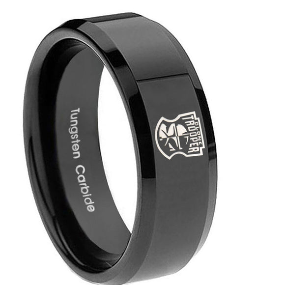10mm-Clone-Trooper-Beveled-Edges-Black-Tungsten-Personalized-Ring