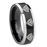 8mm-Multiple-CTR-Beveled-Edges-Brush-Black-2-Tone-Tungsten-Anniversary-Ring