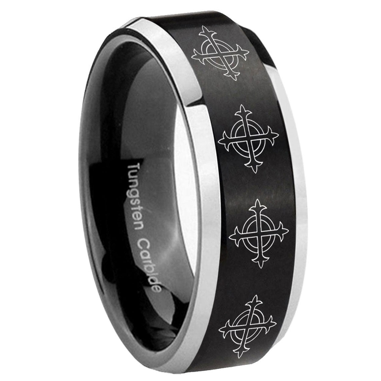 CTR Tungsten Carbide His Hers Set Rings
