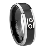 10mm-Cancer-Horoscope-Beveled-Brush-Black-2-Tone-Tungsten-Wedding-Band-Mens