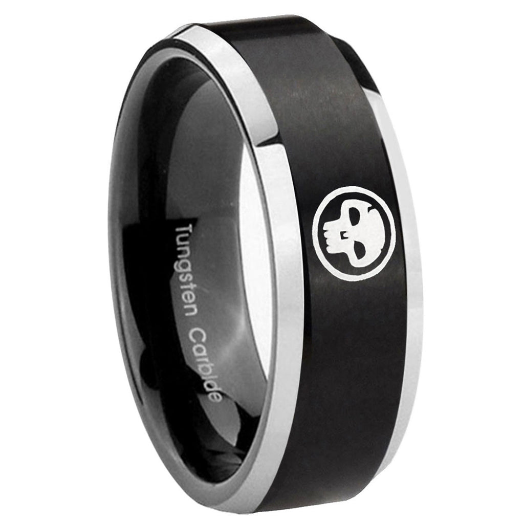 Aries Zodiac Tungsten Carbide Wedding Set Ring